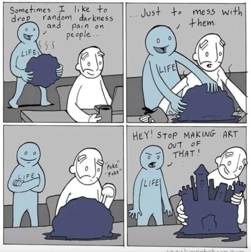 When Life Drops Pain Onto Your Lap, What Do You Do?